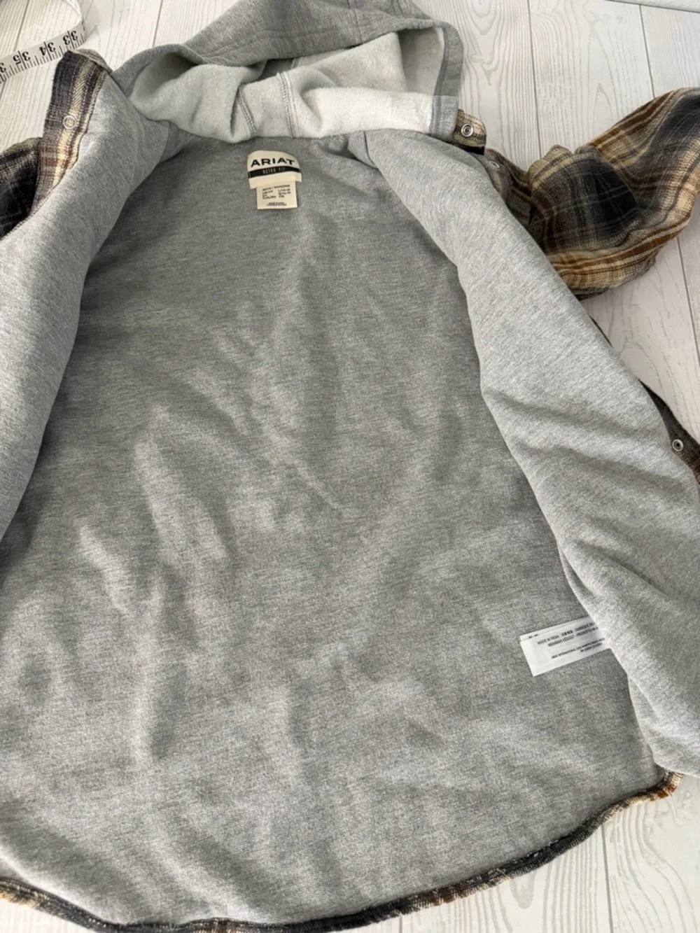 Ariat Retro Fit Plaid Heston Shirt Jacket